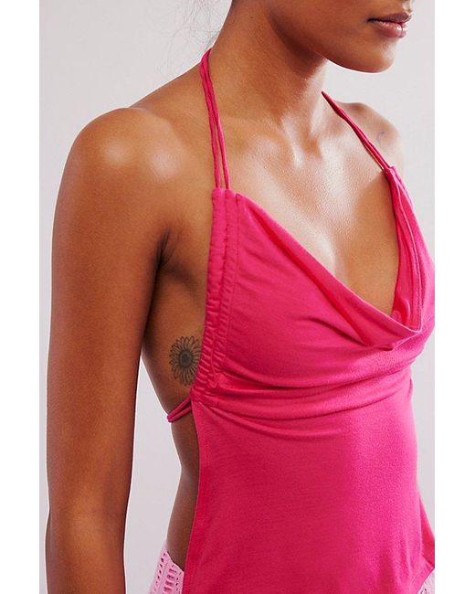 Intimately By Free People Red So Soft Cami
