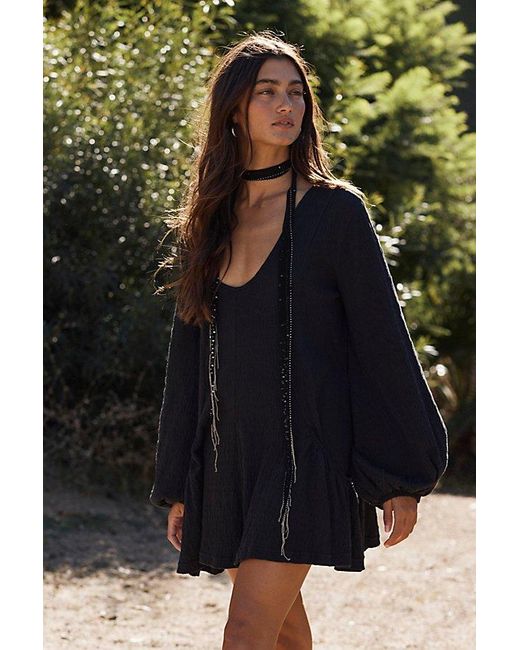 Free People Black Bayside Mini