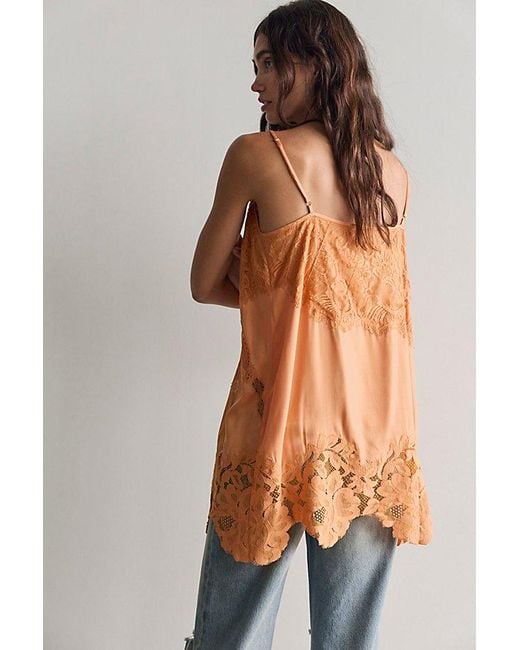 Intimately By Free People Multicolor Sweet Heirloom Mini Slip Dress By
