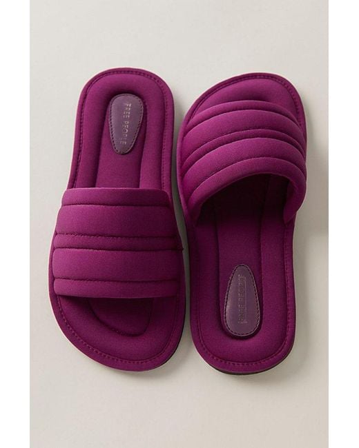 Free People Purple Room Service Slide Sandals