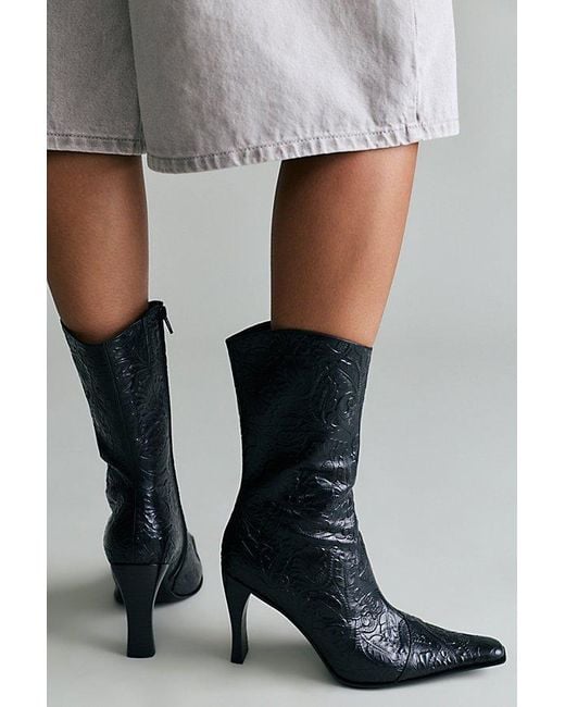 Jeffrey Campbell Multicolor Sweet Talker Snip Toe Boots Shoe By