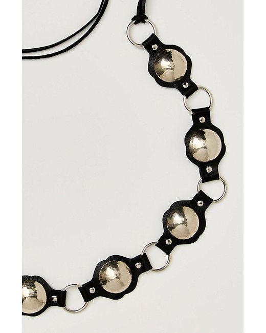 Ariana Ost Black Oasis Wrap Belt By