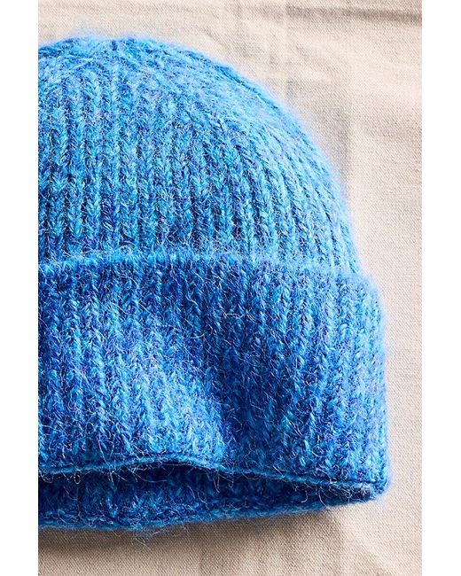 Free People Blue Frostline Beanie
