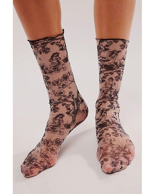 Only Hearts Brown Afternoon Delight Ankle Socks