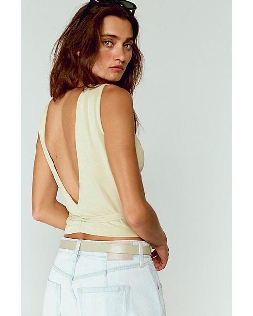 geel Natural Portia Top