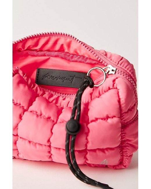 Fp Movement Pink Quilted Mini Case