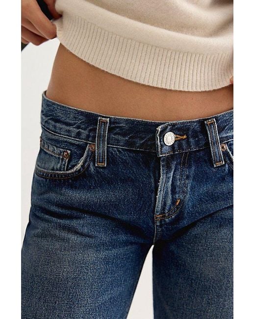 Agolde Multicolor Low Rise Boot Jeans