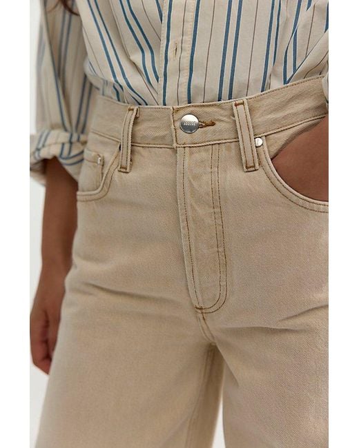 Agolde Natural Long Arc Jeans