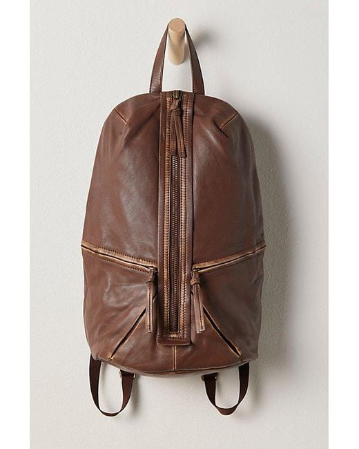 Free People Brown West End Backpack