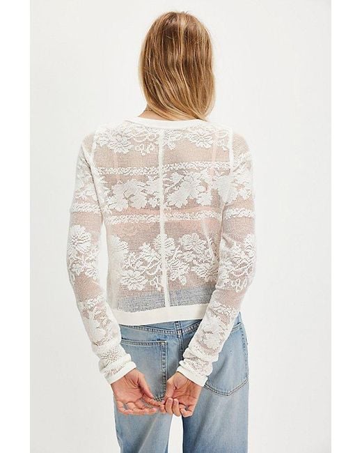 Free People Gray Lover Cardigan