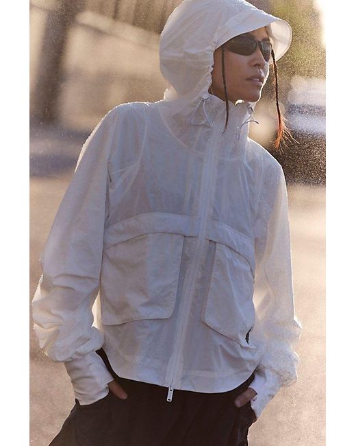 Fp Movement Purple Dew Point Rain Jacket