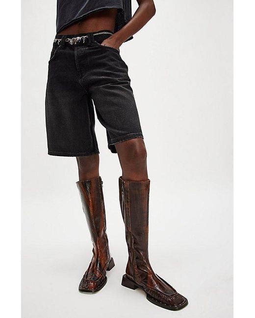 Miista Black Pats Boots