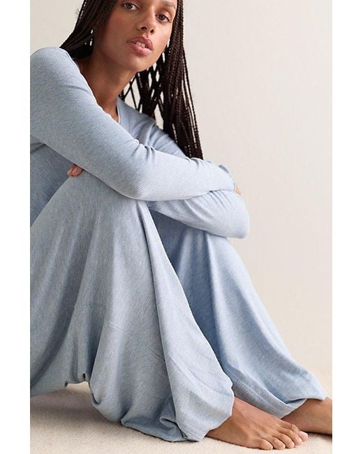 Intimately By Free People Blue Dream State Joggers By
