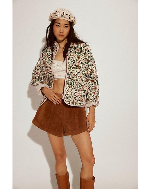 Free People Brown Chloe Jacket