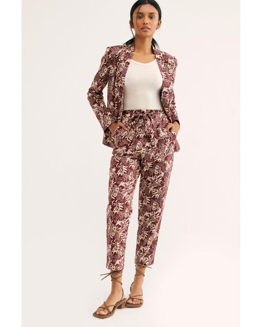 Free People Multicolor Allover Printed Suit By Scotch & Soda