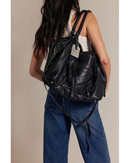 Free People Black Emerson Tote Bag