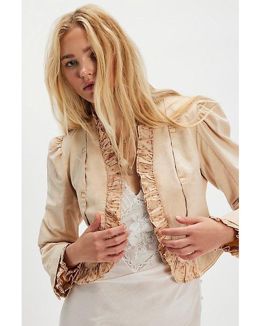Free People Natural Bennet Jacket