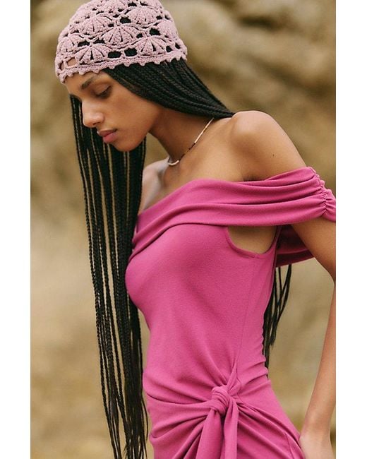 free-est Pink Selly Good Feels Mini Dress By