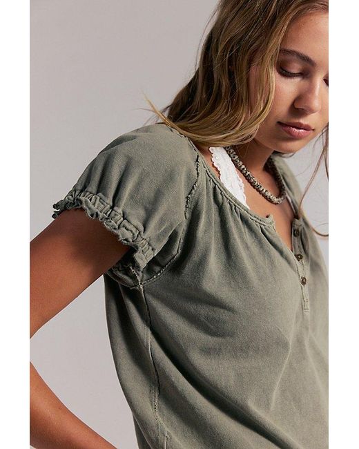 Free People Multicolor Issa Tee