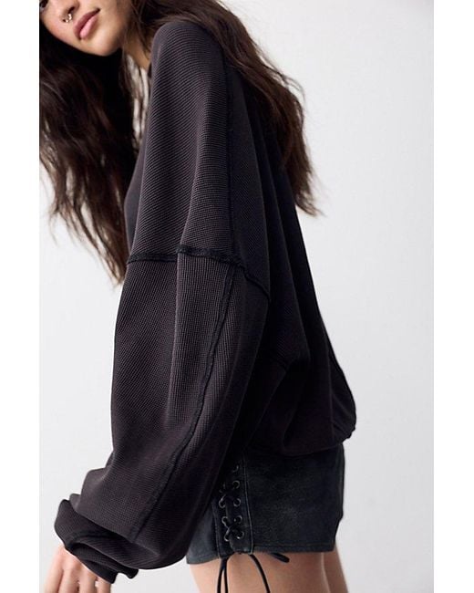 Free People Black Sun Siren Vegan Suede Micro Shorts