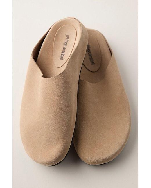 Jeffrey Campbell Natural At The Door Mules By