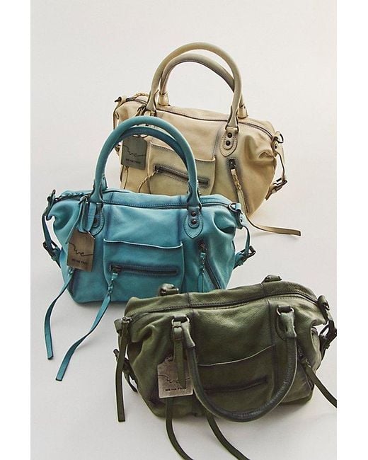 Free People Green Baby Emerson Tote Bag