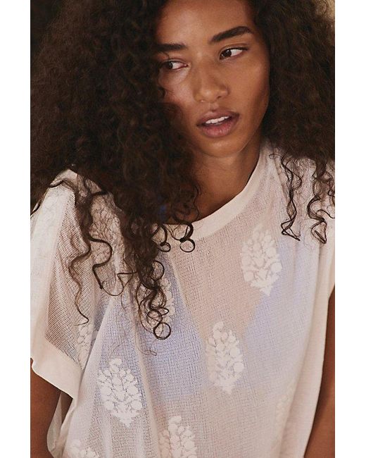 Fp Movement Black My Time Lace Tee