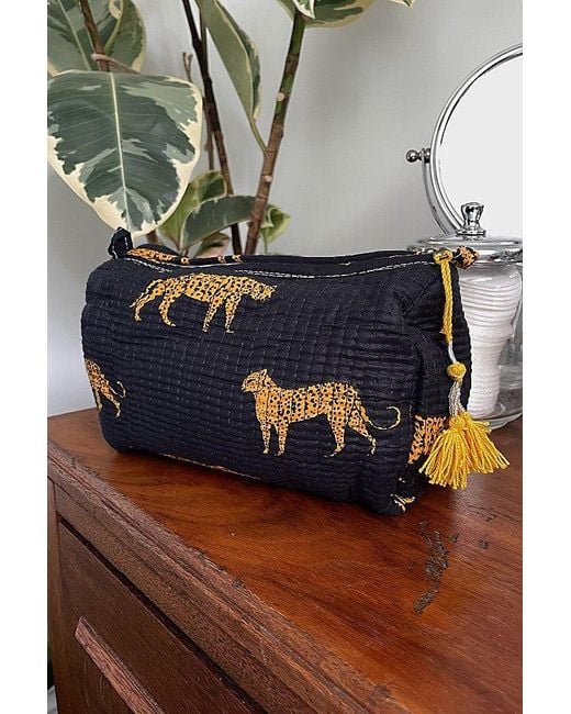 Be Deva Blue Aarav Cosmetic Bag