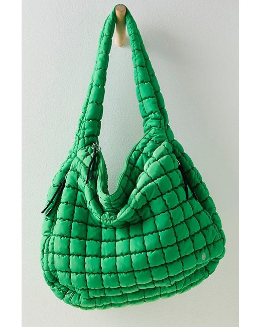Fp Movement Green Quilted Carryall