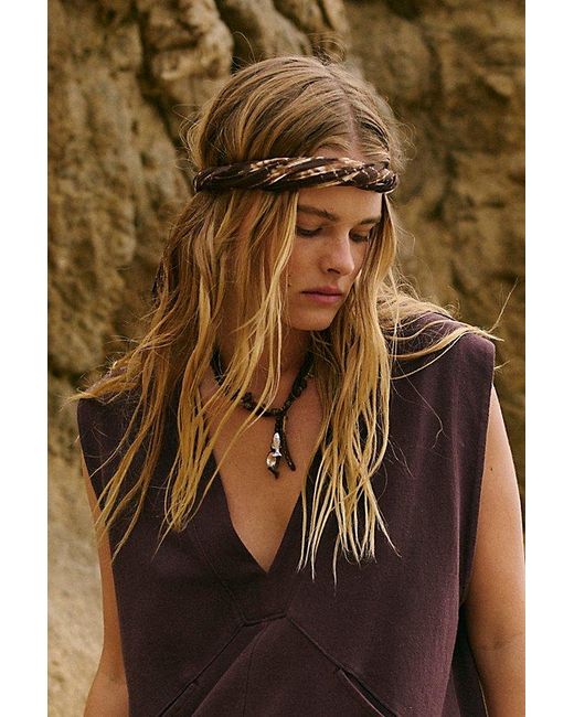 free-est Brown Lissa Tunic By
