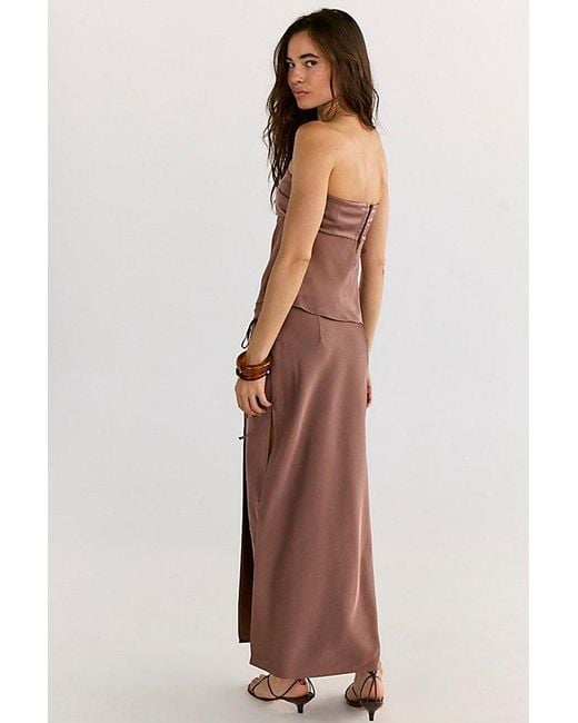Ownley Brown Ricky Maxi Skirt Set