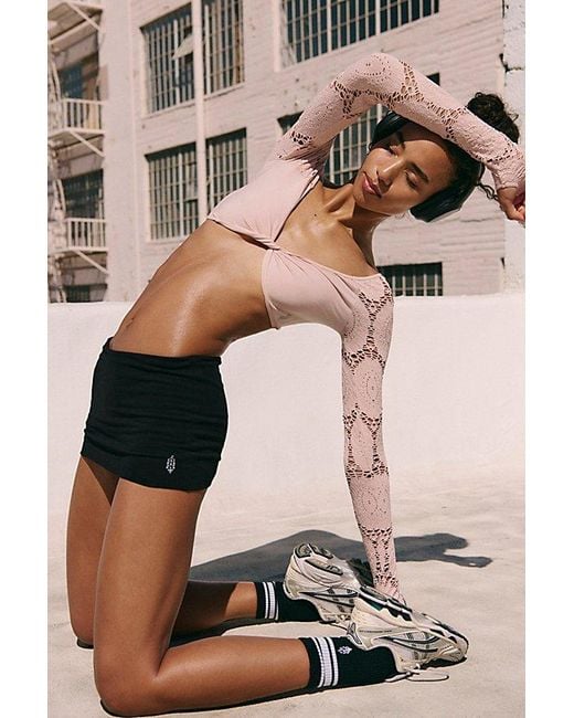 Fp Movement Black Heatwave Skort