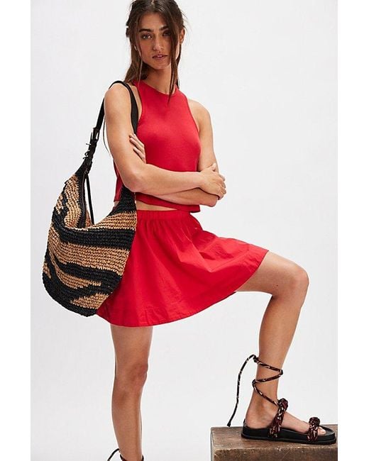 free-est Red Milani Co-Ord By