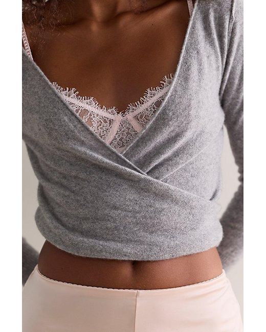 Intimately By Free People Brown Lacebound Demi Underwire Bra By