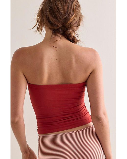 Intimately By Free People Red The Carrie Tube Top By