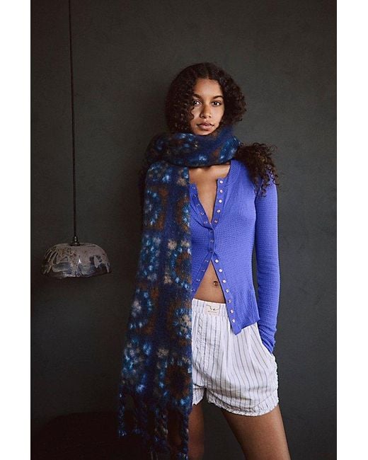 Intimately By Free People Blue Going Places Cardi