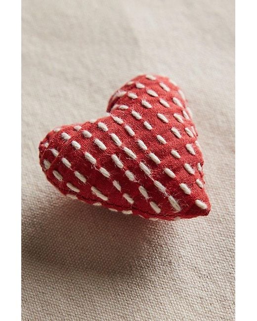 Free People Red Pocket Heart