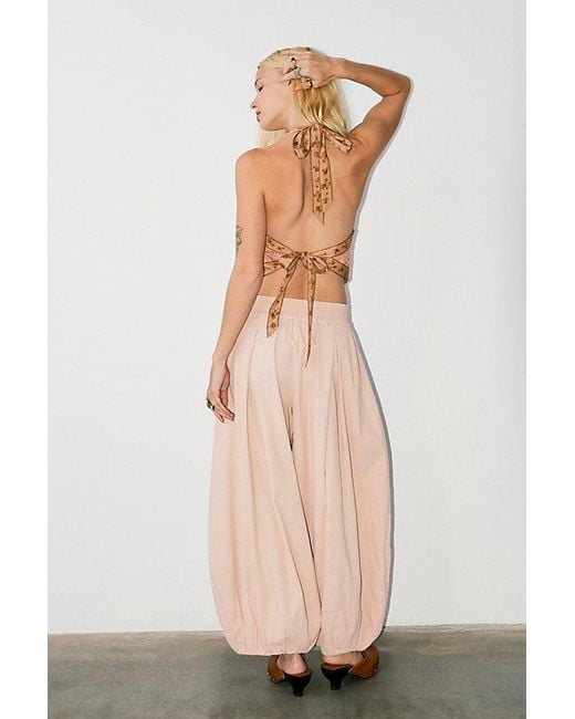 Free People Natural Moonflower Balloon Trousers