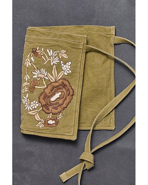 Free People Brown Limited Edition Apron Bag