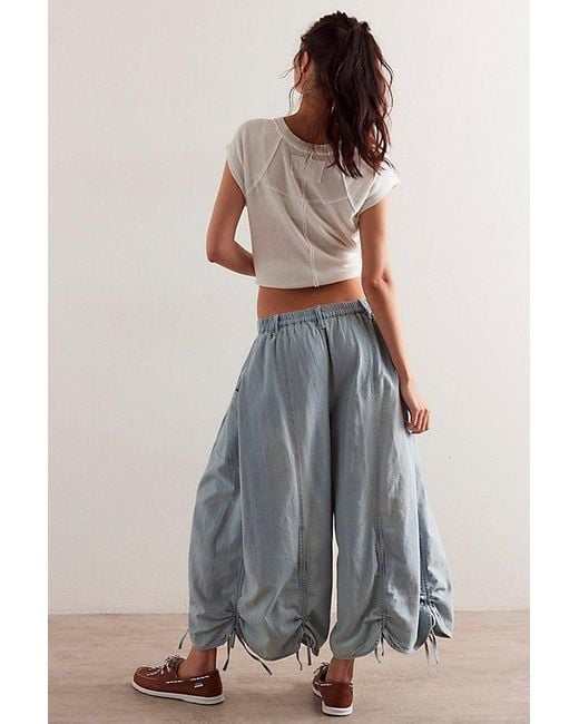 Free People We The Free Lily Fields Cinch Jeans | Lyst