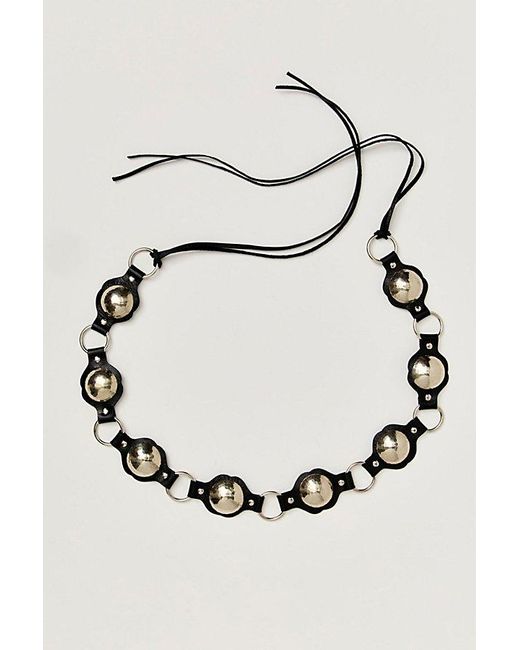 Ariana Ost Black Oasis Wrap Belt By