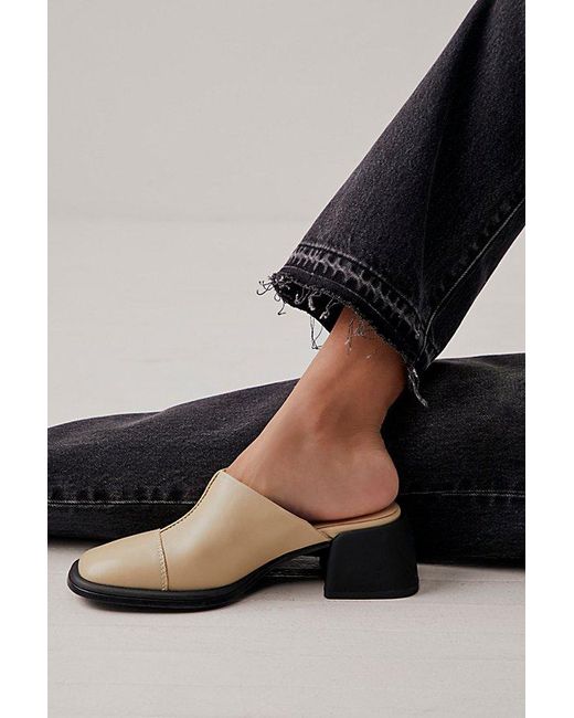 Free people black mules sale