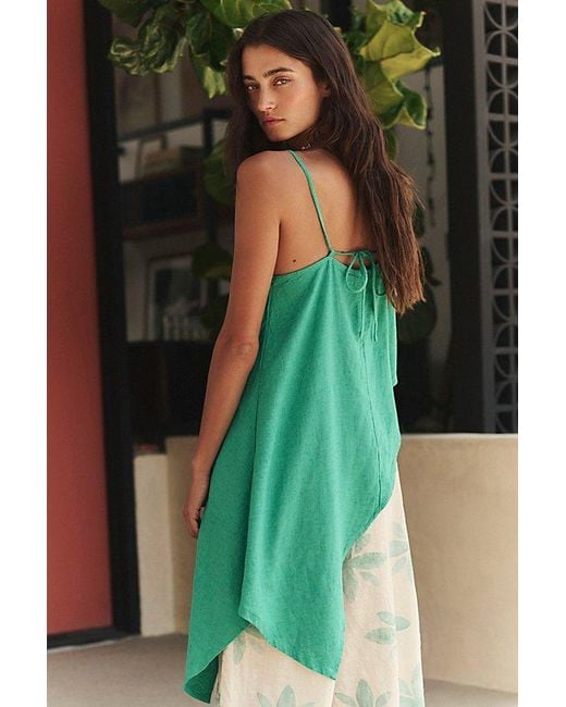 free-est Green Delia Top By