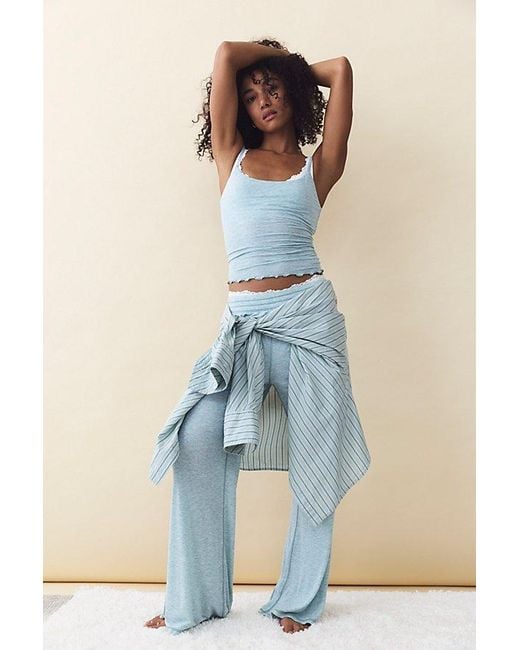 Intimately By Free People Blue Soft Company Cami