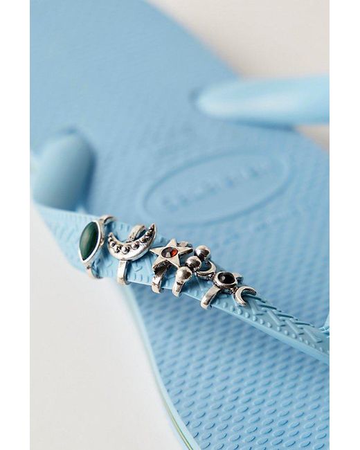 Free People Blue Sandal Charm Set