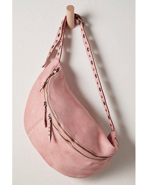 Free People Pink Bolsa Nova Bella Sling Bag