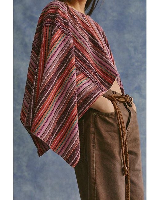 Free People Black Beach Break Poncho
