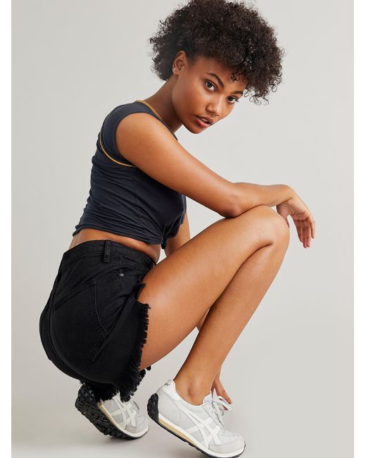 Denim Crvy Vintage High-rise Shorts 