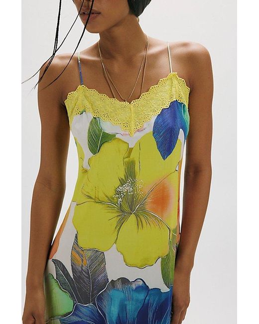 Free People Metallic Bloomspell Maxi Dress