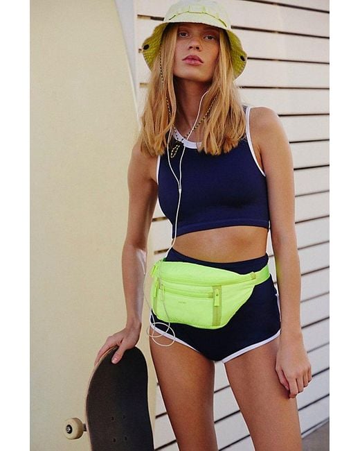 Salt Gypsy Blue Betty High-Waisted Boyshort Surf Bottoms